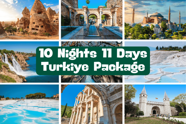 10 Nights 11 Days Turkiye Package